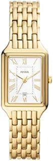 Fossil Damenuhr Raquel, Quarzwerk, 23mm GoldEdelstahlgehäuse mit Edelstahlarmband, ES5220