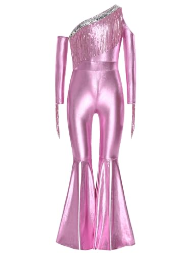 Disfraz completo de baile con lentejuelas para niñas miniatura 3
