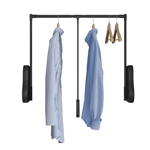 Tringle de placard robuste réglable pour armoire et rangement