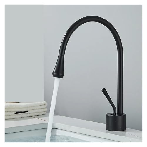 Robinet de salle de bains grue ZH1YFD mitigeur eau chaude froide or