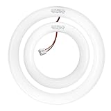 Konideke LED Replacement for FC8T9 22W and FC12T9 32W Fluorescent Bulb, 8 inch 11W for T9 22 Watts Circular Light Bulbs, 12 inch 16w for 32 Watts Circline, CRI 80, Daylight Ballast Bypass Required