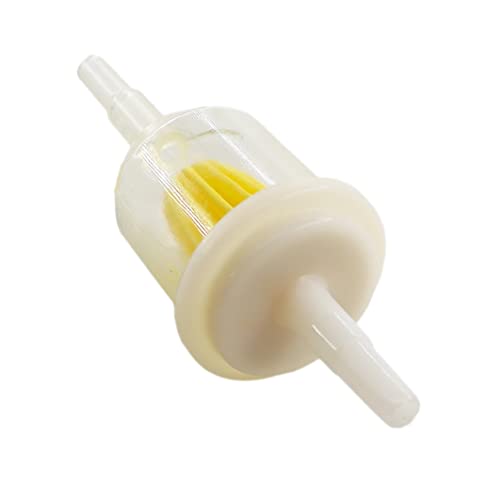 MCHNIC 2x Universal 6-8mm Benzinfilter Kraftstofffilter Vorfilter Ø 6mm und 8mm für PKW Auto Motorrad Rasenmäher Roller Mofa Trike Quad Kleine Traktoren