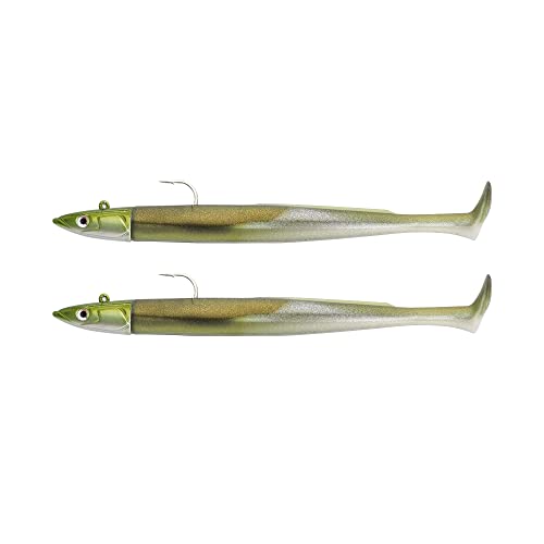 FIIISH Crazy Paddle Tail - 15cm - Double Combo Off Shore - 20g - Kaki - Cpt1447