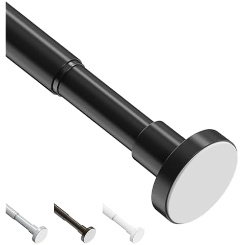 WELDUN Extendable No Drill Shower Curtain Rod Cover