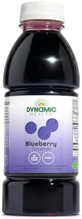 Dynamic Health 473ml 100 Percent Pure Blueberry Juice Concentrate