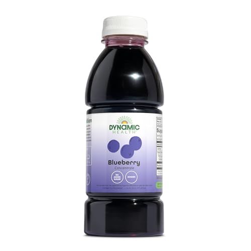 Dynamic Health 473ml 100 Percent Pure Blueberry Juice Concentrate