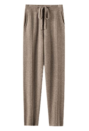 Pantalon crayon en laine Sweejim ample et chaud contre le froid hivernal taille XL