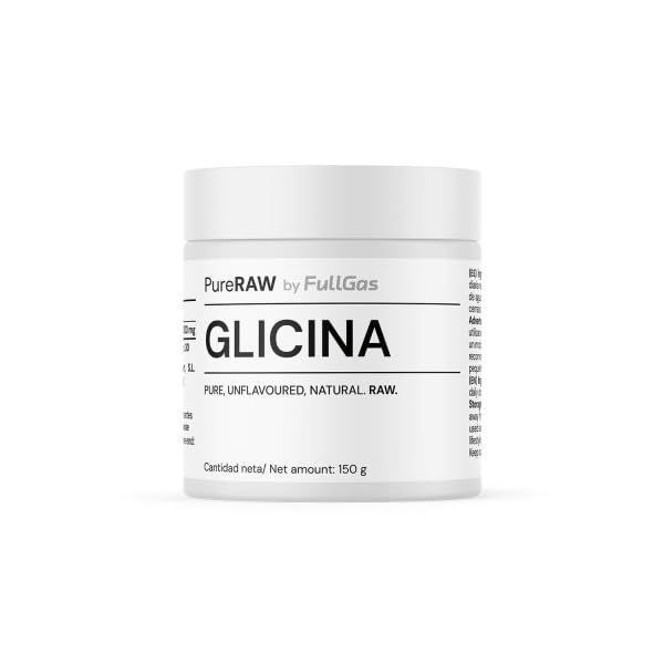 Glicina en polvo - PureRAW (Sin sabor) - 150g - FullGas