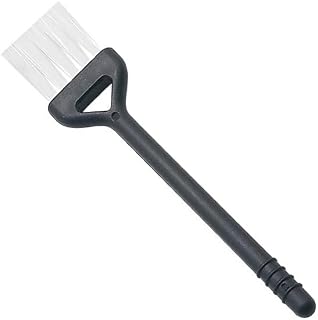 Kit de minicepillos de Limpieza Multiusos: Herramientas for Limpiar Ranuras de Teclado, Escritorio y Ventanas, Juego de 10 Piezas, Mango de 3 Colores(Black+White)