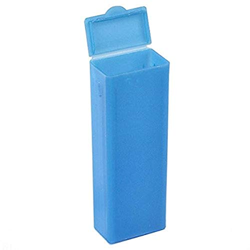 Globe Scientific 513061B Polypropylene Flip Top Slide Mailer For 5 Slide, Blue (Box Of 100) #TOP13