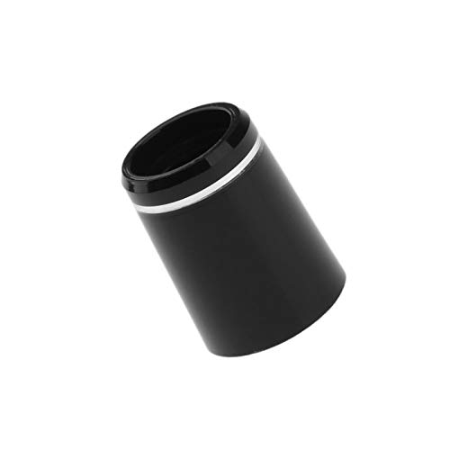Muxsam 10Pcs .335 Black Golf Tapered Ferrules Compatible For Irons Shaft Universal With Single Silver Ring #TOP7
