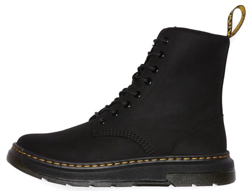 Image of Dr. Martens Unisex Crewson Nubuck Leather Everyday Boots