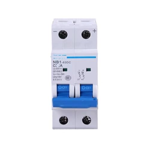 Disjoncteur miniature 2P DC500V 20A pour installation solaire photovoltaïque