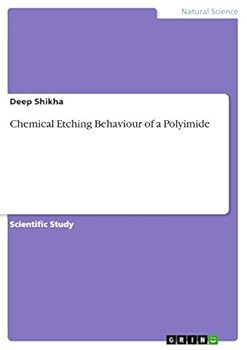 Paperback Chemical Etching Behaviour of a Polyimide Book