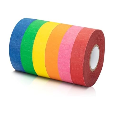 Mr. Pen Colored Masking Tape, 6 Pack Cover