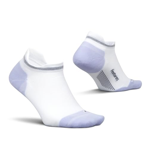 Image of Feetures Elite Max Cushion No Show Tab - Running Socks for Men & Women, Athletic Compression Socks, Moisture Wicking