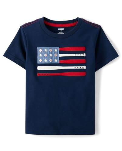Image of Gymboree Boys and Toddler Embroidered Graphic T-Shirt