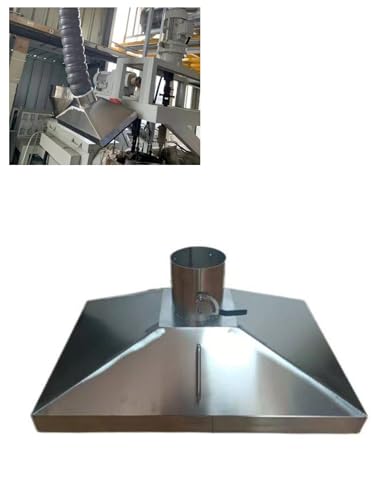 Costruzione in acciaio inossidabile: realizzata in acciaio inossidabile di alta qualità, questa cappa aspirante garantisce una lunga durata e resistenza alla ruggine, rendendola perfetta for cucine industriali, fabbriche e officine polverose