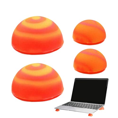 Almohadilla para refrigeración de computadora - Almohadilla de hemisferio de Silicona, Elevador Multifuncional para computadora, diseño pequeño Antideslizante Estable | El s