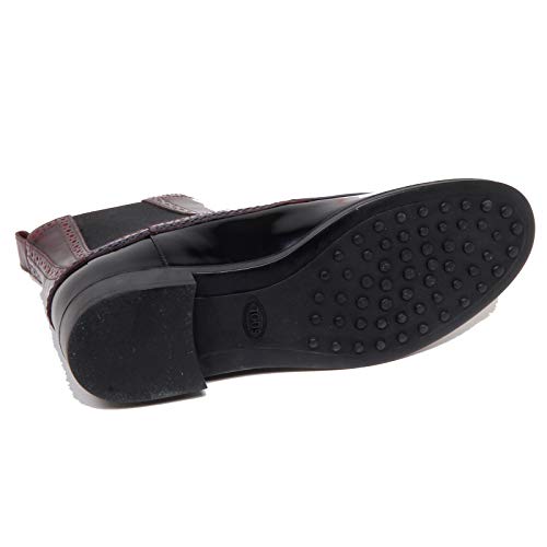 F6878 beatles donna black/blu/bordeaux TOD’S scarpe boot shoe woman - Les Beatles, Paul McCartney, John Lennon, RIngo Starr, George Harrison F6878 beatles donna black/blu/bordeaux TOD’S scarpe boot shoe woman – Image 4