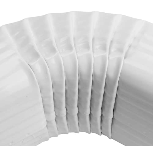 Gutter Downspout Elbow-Rain Gutter Downspout Extension High (2x3\"A\" Style) - Thumbnail 7