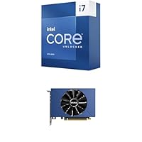 Intel Core i7-13700K Gaming Desktop Processor 16 cores (8 P-cores + 8 E-cores) with Integrated Graphics - Unlocked + Arc Graphics Card