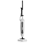 Reliable 300CU Steamboy Pro 3-in-1 Scrub and Steam floor mop with carpet glide - Electric steam scrubber, steam cleaner with 4 microfiber pads, for tile, grout, hardwood floors, 180-degree swivel head