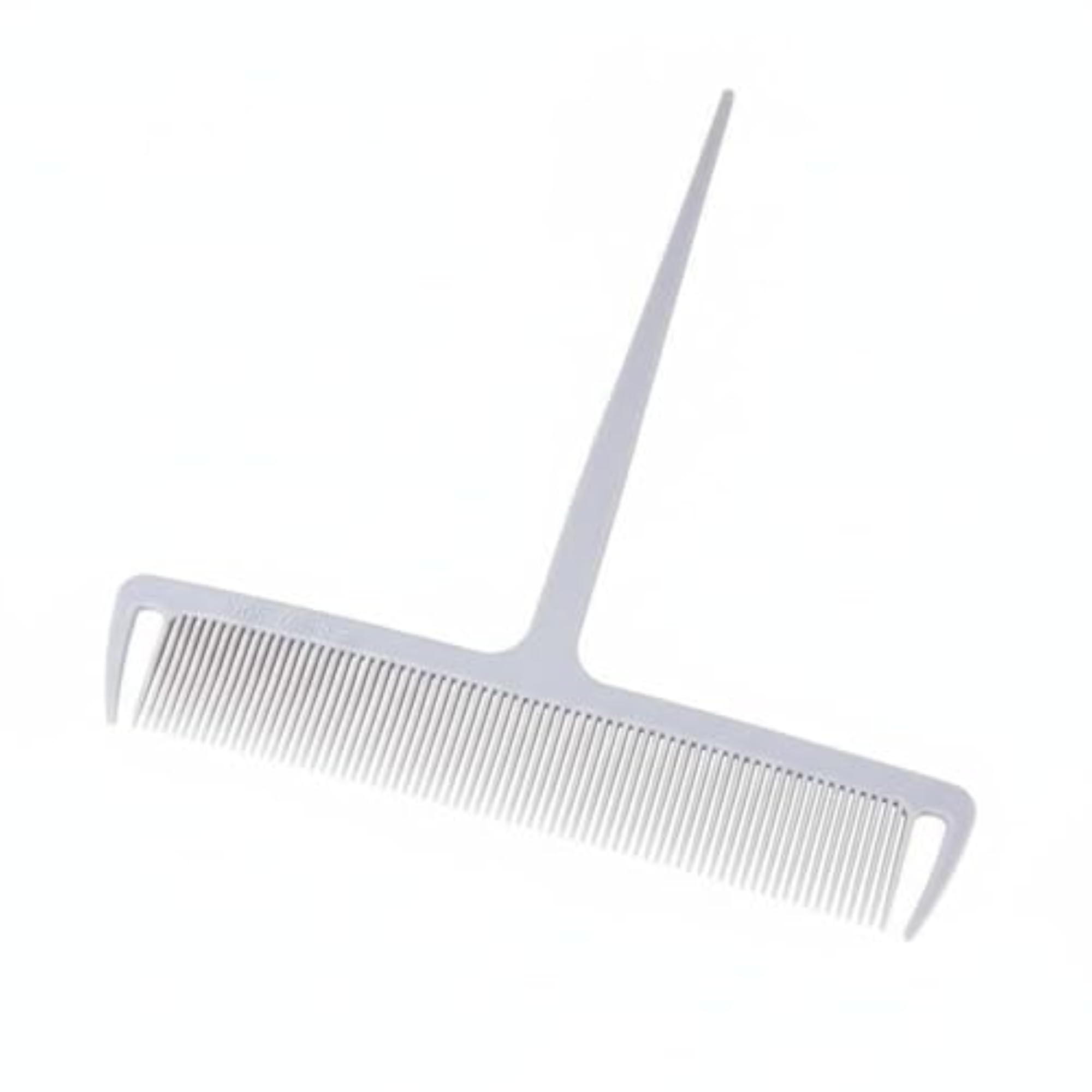 Fine Teeth Balayage Comb with Anti-Slip Grip, Grey