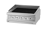 Maxima Gastro Premium Holzkohlengrill - 5 Zonen - Doppeleinheit - 90 cm Tief - Gas