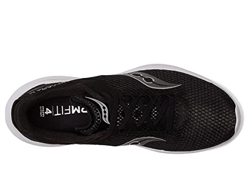 Image of Saucony Womens Kinvara 14 Running Sneakers Shoes - Black