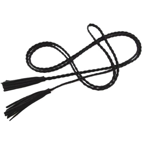 Nanxson Women's Waist Belt Woven Tassels Chain Belt Skinny Belt for Skirt Dress PDW00423