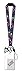 DC The Joker Lanyard with PVC Dangle,Purple