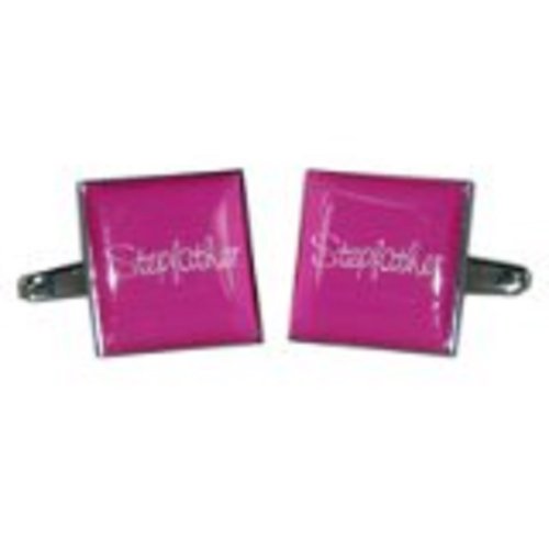 Gemelos cuadrados color rosa para hombre miniatura 1