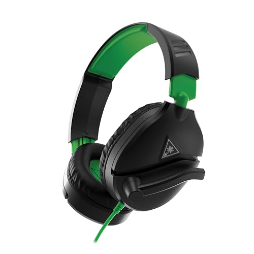Turtle Beach Recon 70 Multiplatform Gaming Headset for Xbox Series X|S, Xbox One, PS5, PS4, PC & Mobile w/ 3.5mm Wired Connection - Flip-to-Mute Mic, 40mm Speakers, Lightweight Design, Black