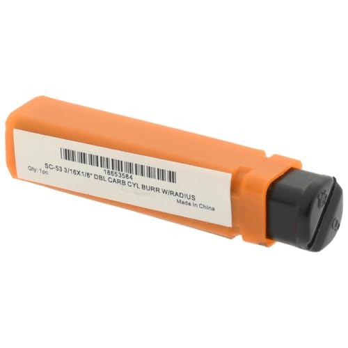 Fresa Abrasiva Hertel SC-53 3/16 pulg. Cilindro con radio Corte Doble miniatura 4