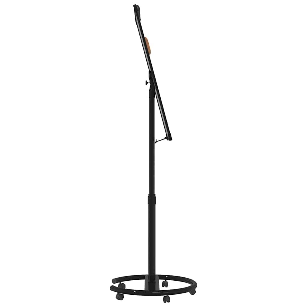 Solivagant Magnetisches Whiteboard Schwarz und Weiß 62 x 62,5 x 197 cm EPS, Andere,Bürobedarf,Präsentationsbedarf,Ausstellungstafeln, 9.55 kg-42019279