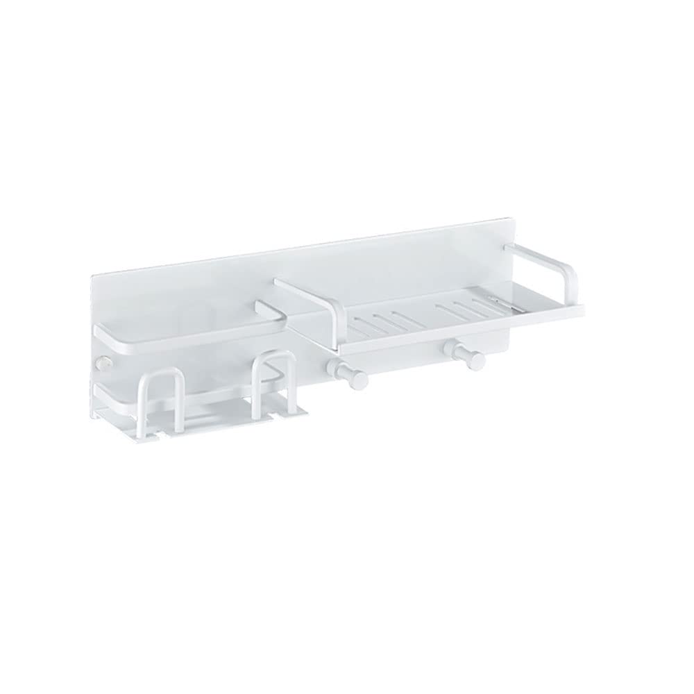 Soportes for cepillos de dientes Soporte for cepillos de dientes montado en la pared, soporte for vasos for enjuague bucal, maquinilla de afeitar, pasta de dientes, estante de almacenamiento de cosmét