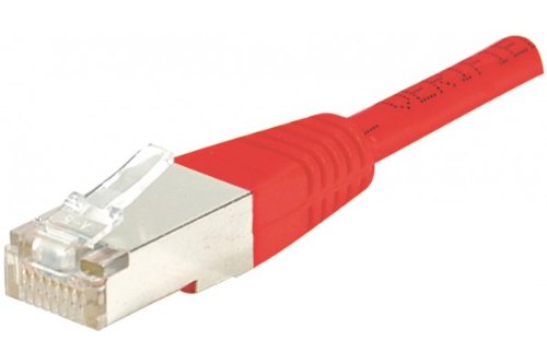 CONNECT 0,50 m Rame/Alluminio RJ45 Cat.5e U/UTP Cavo – Bianco