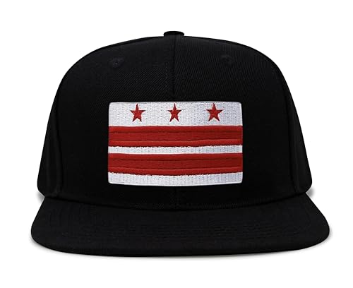 Image of International Tie City Hat for Men and Women, Adjustable Snapback Trucker Baseball Cap with Embroidered Patch
