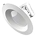 Morris 72655 LED Downlight, New Construction, 8-inch , Baffle, 5000K, 25W, 1900 lm, 120-277V, 92 CRI