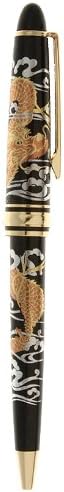Kotobuki Japanese Lacquer Pen, Red and Gold Dragon (813-403)