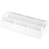 InterDesign Med+ Bathroom Medicine Cabinet Organizer, for Thermometer, Medical Supplies, Eye Drops,