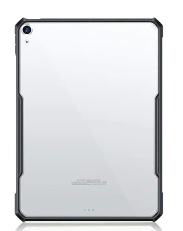 WHITBULL Rugged Armor Back Cover Case Compatible with Ipad 9.7 2018 / Ipad 9.7 2017 6th 5th Generation Mode -Black
