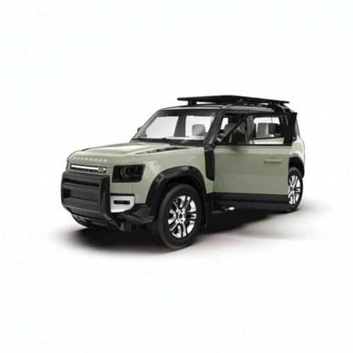 Image of Wizplex MSZ Official Licensed 2020 Land Rover Defender 110 Diecast Model Car 1:32 Scale | Light & Sound | Pull Back Action | Metal SUV Toy | Collectible Display & Gift