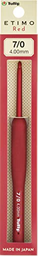 かぎ針 『ETIMO Red(エティモレッド) クッショングリップ付きかぎ針 7/0号 』 Tulip チューリップ TED070のサムネイル