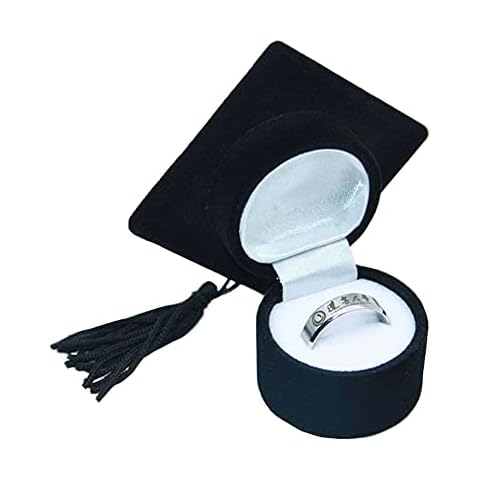 Bachelor's Hat Box Jewelry Ring Holder Cover