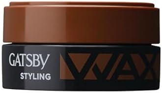 Gatsby Japan Hair Styling Wax - Edgy & Volume, For Hyper Quiff Style, Non Sticky, Volumizing Finish, Anytime Re-Stylable, Easy Wash Off, 75gm