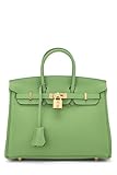 Hermès, Pre-Loved Vert Yucca Togo Birkin 25, Vert Yucca