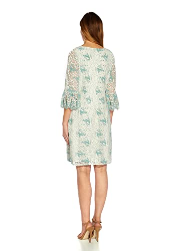 Image of Adrianna Papell Women's Lace Bell Sleeve Shift