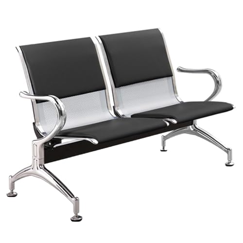 Questa sedia per sala d'attesa con braccioli presenta una resistente struttura in acciaio laminato a freddo. La sua robusta struttura in metallo e le gambe stabili assicurano che resista all'uso intenso nelle aree di attesa affollate. Ogni gamba è dotata di cuscinetti antiscivolo per una presa sicura, fornendo stabilità e protezione contro i graffi. Ideale per spazi commerciali, questa sedia combina comfort e funzionalità per i tuoi ospiti.